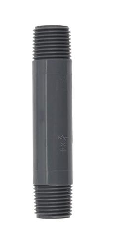 NIPPLE SCH80 PVC 1/2"X4"