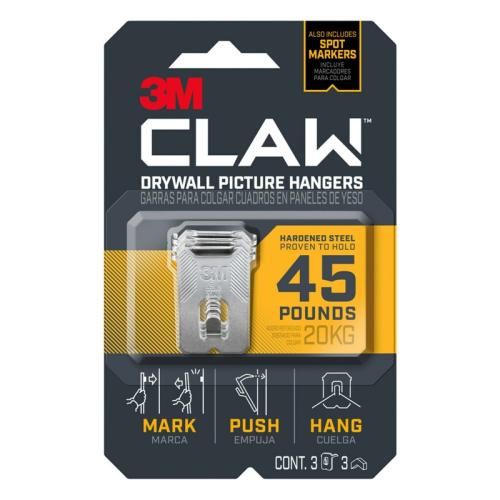 CLAW PIC HANGER 45# 3PK