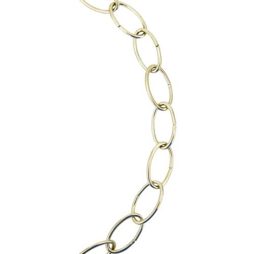 CHAIN BRS STL 3/16"X10'