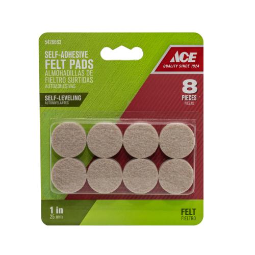 PAD FELT 1" SELF LVL CD8