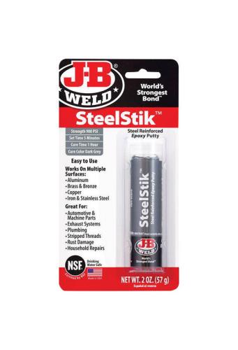 EPOXY PUTTY STL REINFORCED 2OZ