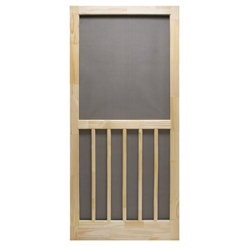 NANTUCKET WOOD 6BAR 32"X80"