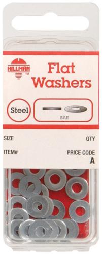 WASHER #8 FLAT 30PK