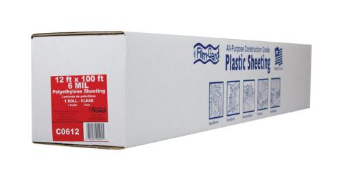 VISQUEEN 6 MIL 12'X100' CLEAR