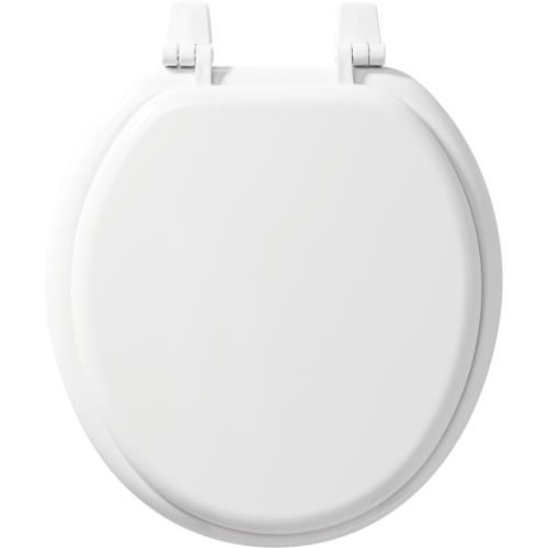TOILET SEAT ROUND BASIC WH
