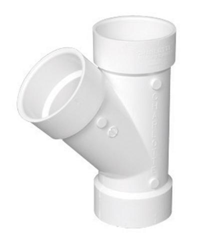 Y 4" DWV PVC