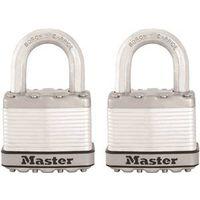PADLOCK STEEL 1IN VERT CLR K/A