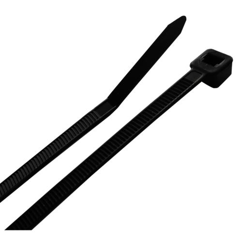 TIES CABLE BLK 14" BG/8
