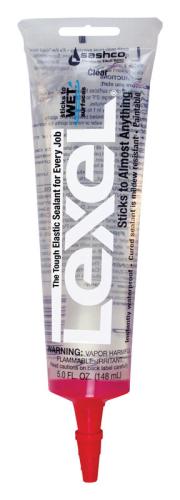CAULK LEXEL CLEAR 5.5 OZ