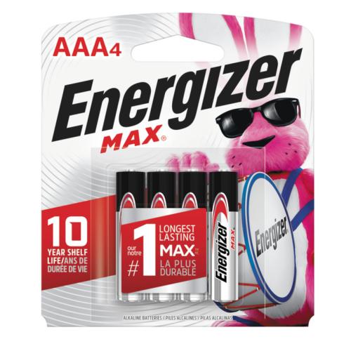 ENRGZR MAX BATT AAA CD4