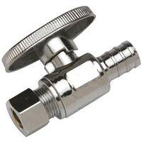 VALVE STRAIT 1/2"X3/8" PEX CRIMP
