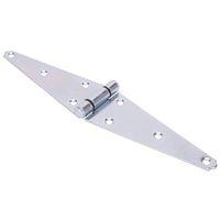 HINGE STRAP ZINC PLATED 6IN