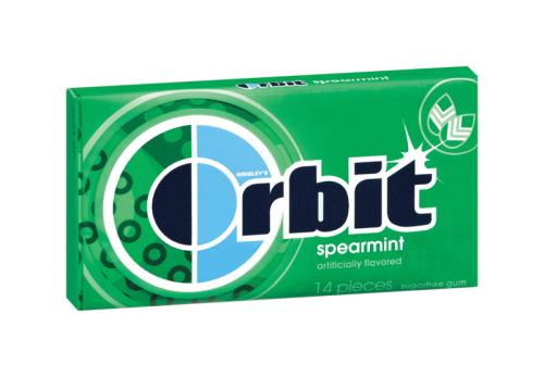 GUM SPEARMINT ORBIT