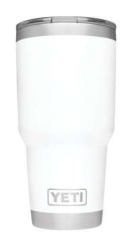 YETI RAMBLER MAGLID 30OZ WHT