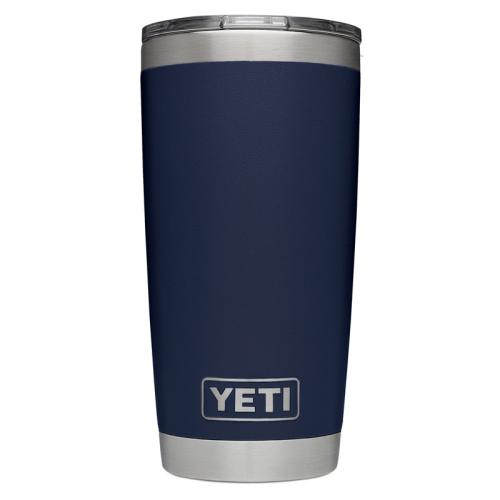 YETI RAMBLER W/LID 20OZ NVY
