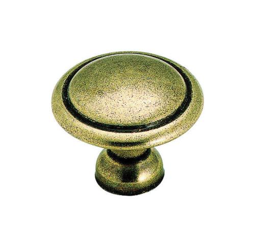 *KNOB BURNISHED BRASS 1 1/8''