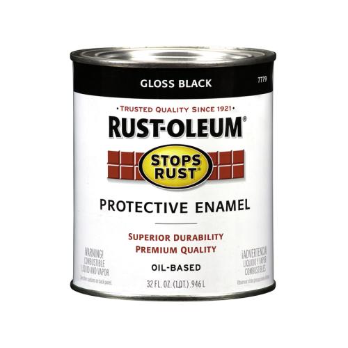 PAINT QT GLOS BLACK R-0