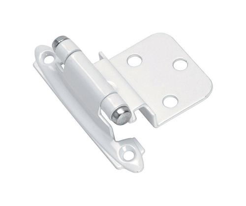 HINGE WHITE 3/8"INSERT PR BPR3428W