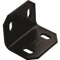 BLACK CORNER BRACE 2.4X3 3/16