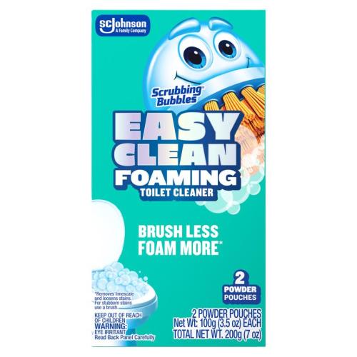 SC Johnson 00070 Scrubbing Bubbles Fresh Scent Toilet Bowl Cleaner 7 oz Powder
