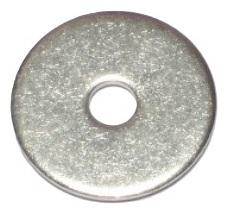Midwest Fastener 03936 Fender Washer, 1/2 in ID, 2 in OD, Zinc