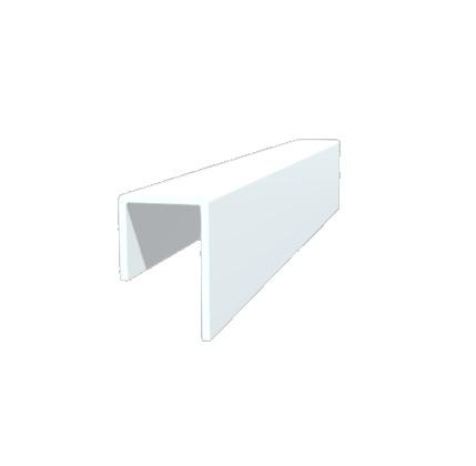 TRIM-TEX 1/2" X 10' #1110 VINYL J 50/C