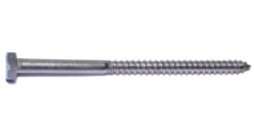 Midwest 50632 1/4 x 4 Stainless Steel Hex Lag Screws