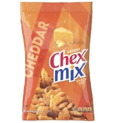 Chex Mix 786305 Savory Snack Mix, Cheddar, 4.5 oz