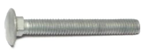 Midwest Fastener 05505 Carriage Bolt, 3/8-16 in Thread, NC Thread, 3 in OAL, 2 Grade