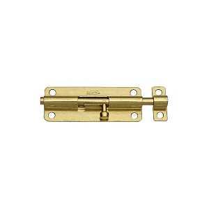 National Hardware N151-761 Barrel Bolt, 0.32 in Dia Bolt Head, 5 in L Bolt, Steel, Brass
