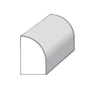 Shoe 1/2 X 3/4 Moulding 8422 - WM126
