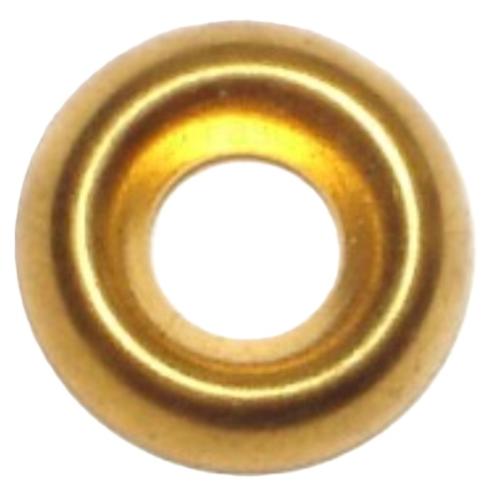 Midwest Fastener 04001 No. 8 Brass Finishing Washers