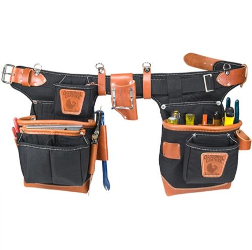 Occidental 9850 Black Adjustable Tool Bag Set