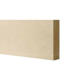 BORAL TRIM 1" X 6" - 16' REVERSIBLE SMOOTH/WOODGRAIN FINISH