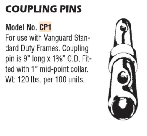 Vantage Frame Pin VANGUARD COUPLING PINS FOR FLT5 - Scaffolding