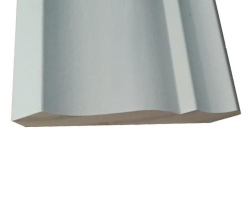 Lifespan LWM-49 9/16 X 3-5/8 X 16' Solid Select Treated Primed Pine Crown Moulding
