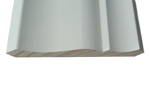 Lifespan LWM-47 9/16 X 4-5/8 X 16' Solid Select Treated Primed Pine Crown Moulding