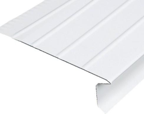 F-8 Aluminum Drip Edge 10' White