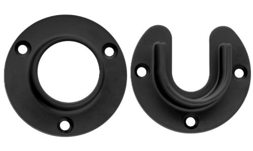 LIDO 26BK-505SET OPEN & CLOSED FLANGE SET BLACK