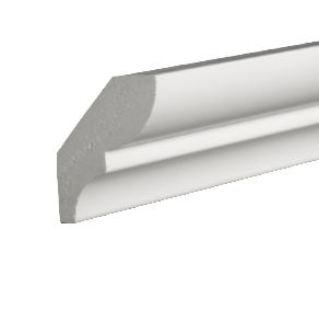 Versatex WM75 PVC Bed Moulding 9/16" X 1-3/4" 16FT