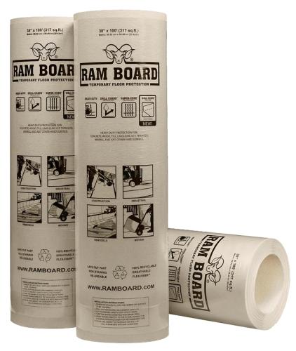 Ram Board 46 RB 38-100 Temporary Flooring Protection, 100 ft L, 38 in W