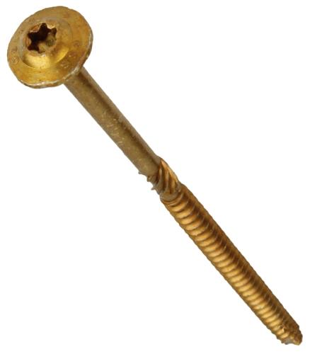 GRK Fasteners RSS 96030 Structural Screw, 3/8 in Thread, 12 in L, Washer Head, Star Drive, Steel, 1EA - T40