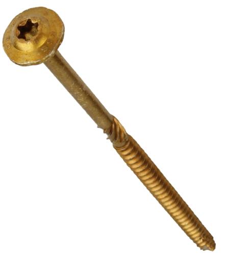 GRK Fasteners RSS 12287 Structural Screw, 3/8 in Thread, 8 in L, Washer Head, Star Drive, Steel, 1EA - T40