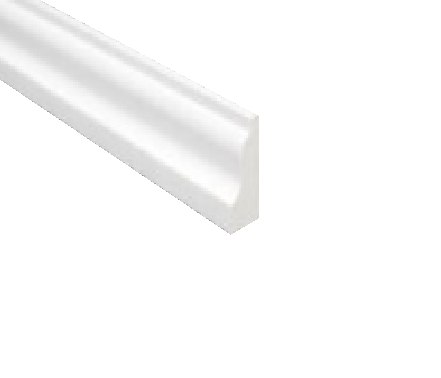 Versatex VER210 PVC Shingle Moulding 11/16" X 1-5/8" 16FT