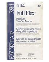 TEC Full Flex 390 Series Premium Thin Set Mortar, 50Lb, White