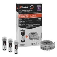 Paslode 650973 Nails Pack, 2 in L, Hot-Dipped, Screw or Ring Shank