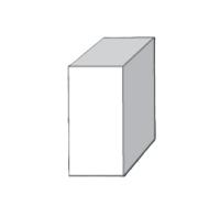 Garden State D12 C & Better Eastern White Pine 1" X 2" Moulding - Actual Size: 3/4" x 1-1/2"