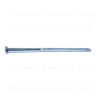 Midwest Fastener 01344 Zinc 1/2 x 12 Hex Lag Screws