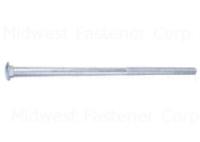 Midwest Fastener 05534 1/2" X 14" Galvanized Carriage Bolt