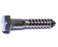 Midwest 50650 1/2 x 2-1/2 Stainless Steel Hex Lag Screws EACH